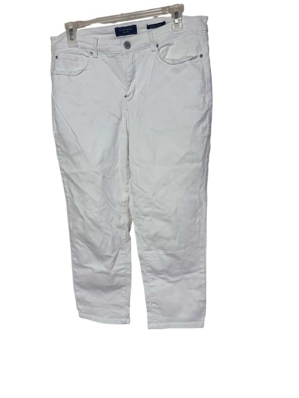 Charter Club Jean Shop Bristol white capri pants size 8